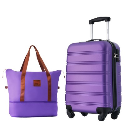 LOVMOR Hardshell Luggage Sets 20inches + Bag Spinner Suitcase with TSA Lock Lightweight