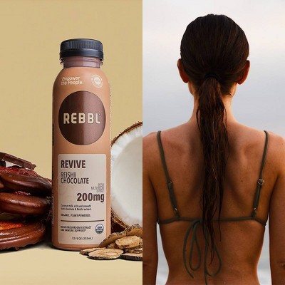 REBBL Organic Reishi Chocolate Immunity Elixir - 12 fl oz