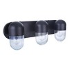 Craftmade Lighting 3 - Light Vanity in  Flat Black - 3 of 4