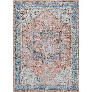 Mark & Day Fyllia Washable Woven Indoor Area Rugs - 1 of 4