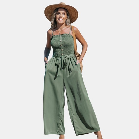 Target store olive jumpsuit