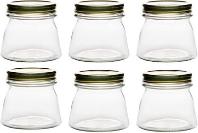 Amici Home Cantania Canning Jar, Airtight, Italian Made Food