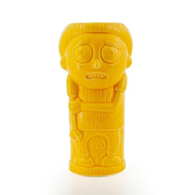 Beeline Creative Geeki Tikis Rick & Morty Morty Mug | Ceramic Tiki Style Cup | Holds 13 Ounces