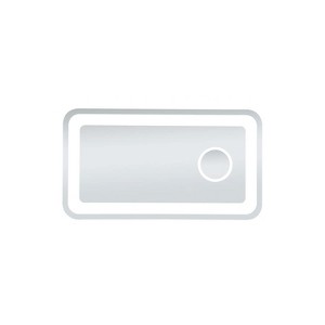 Elegant Lighting Lux 20in x 36in Hardwired LED mirror with magnifier and color changing temperature 3000K/4200K/6000K - 1 of 4