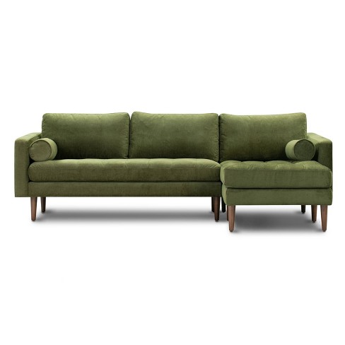 Mid century online modern l couch