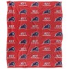 New Jersey Institute Of Technology Logo Pattern Silky Touch Blanket White 50x60 - 2 of 4