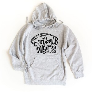 Simply Sage Market Women's Graphic Hoodie Football Vibes - 1 of 3