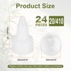 Unique Bargains Liquid Dispensing PP Squeeze Bottle Twist Top Caps 24 Pcs - 2 of 4