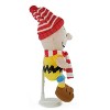 Charlie Brown from Peanuts dressed for Winter 8 inch Plush - 2 of 4