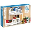 IdeaWorks Sliding Cabinet Baskets - White 9 inch 3 Pieces - 4 of 4