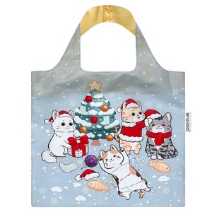 Wrapables Christmas Holiday AllyBag Collection Reusable Shopping Bag - 1 of 4