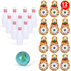 ArtCreativity Bowling Party Favors (Pack of 12) - 1 of 4