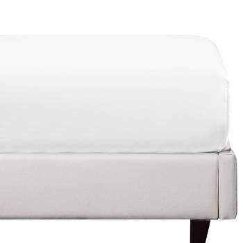Fitted Sheet Only, 100% Organic Cotton Percale, Cool & Crisp, Deep Pocket - by California Design Den