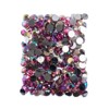 John Bead 400-Piece 12mm (SS50) Fuchsia AB Acrylic Round Flat Back Rhinestones - 2 of 4
