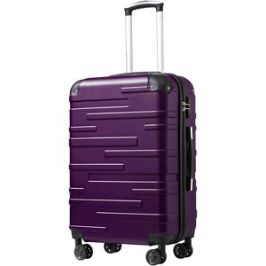 Paaaawaters Luggage Suitcase Carry-on Hardside Travel Luggage TSA Lock Spinner Telescopic Handle - 1 of 4
