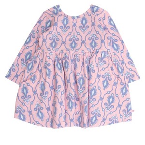 Rufflebutts Toddler Girls Long Sleeve Twirl Dress - 1 of 2