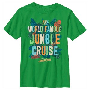Boy's Jungle Cruise The World Famous Logo T-Shirt - 1 of 4