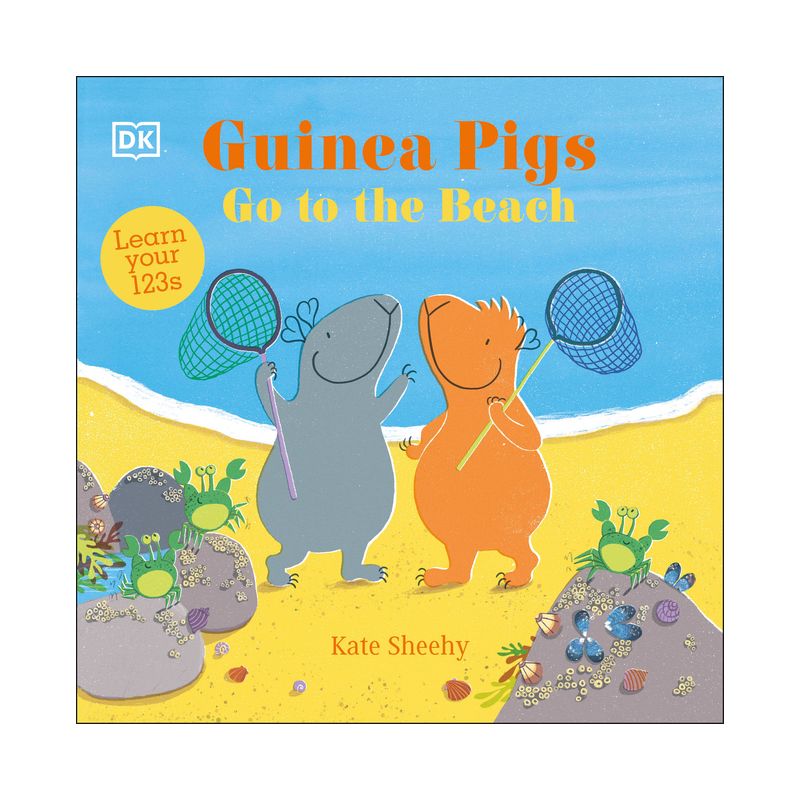 Guinea Pigs Go to the Beach - by  Kate Sheehy (Board Book), 1 of 2