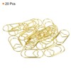 Unique Bargains Heart-Shaped Fashion Cute Decorative Fun Paper Clip 20 Pcs - 3 of 4
