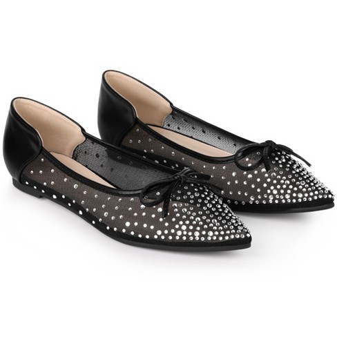 Target black sale pointed flats