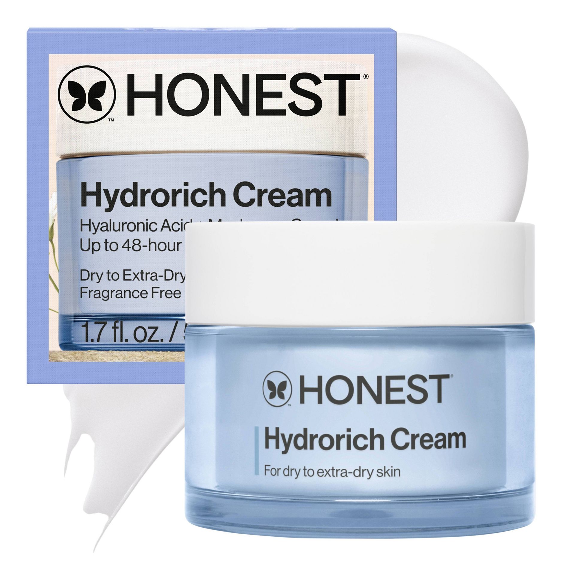 Honest Beauty Hydrorich Cream Face Moisturizer - 1.7 fl oz