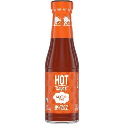 Taco Bell Hot Sauce (Pack of 4)