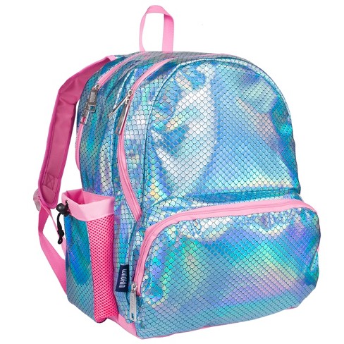 Wildkin 17-inch Kids School And Travel Backpack (mermaid Scales) : Target