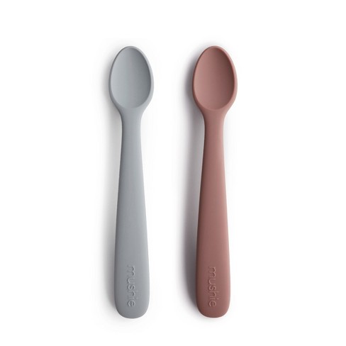 Mushie Silicone Feeding Spoons 2-Pack - image 1 of 4