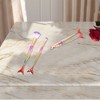 Unique Bargains Portable Mermaid Makeup Brush Set 4 Pcs - 4 of 4