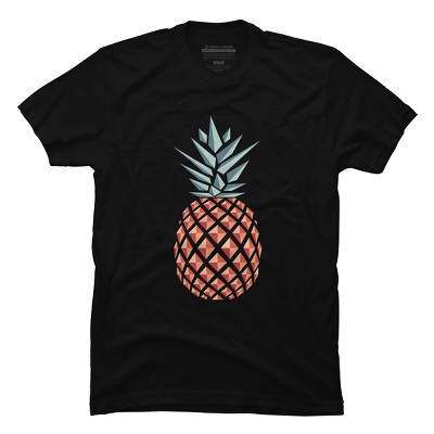 Men's Design By Humans Pineapple By basilique T-Shirt