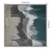 Amanti Art Running waves by Lex Molenaar Canvas Wall Art Print Framed 22 x 22-in. - 4 of 4