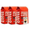 Peace Coffee French Roast Ground Coffee - Decaf - 36oz/3ct - 2 of 4