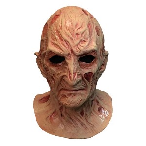 Trick Or Treat Studios A Nightmare On Elm Street 4 Adult Latex Costume Mask | Freddy Krueger - 1 of 4