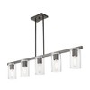 Livex Lighting Clarion 5 - Light Chandelier in  Black Chrome - 4 of 4