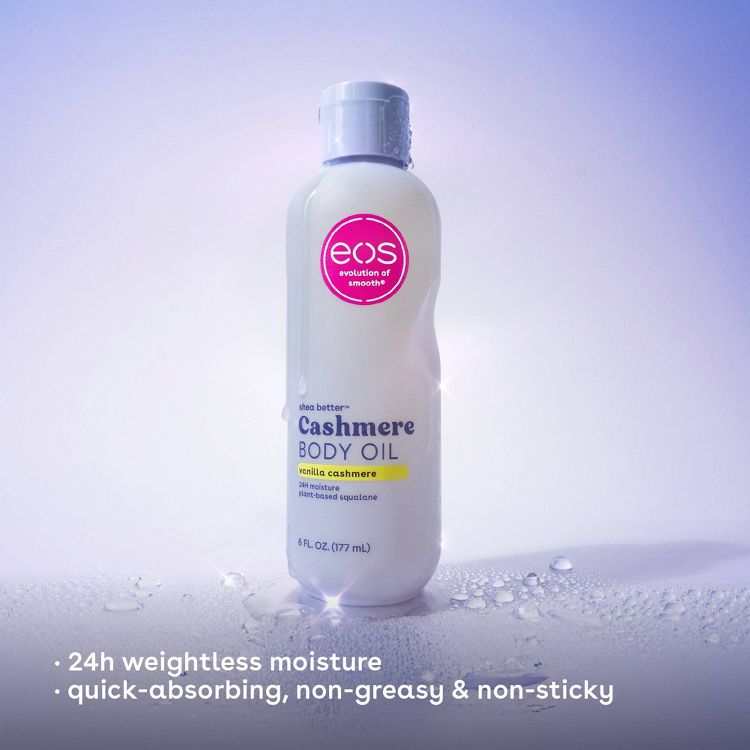 eos Shea Better Cashmere Body Oil - Vanilla - 6 fl oz, 4 of 8