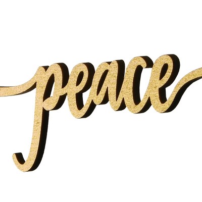 National Tree Company 6-Piece Christmas Place Setting Message Décor