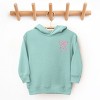 The Juniper Shop Pink Bow Outlined Toddler Hoodie - 3 of 4