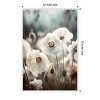 Amanti Art White Poppy Field No 1 by Treechild  Framed Canvas Wall Art - 4 of 4