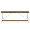 Resenkos Console Table, Sofa Table, 70.9" Console Table, Extra Long Sofa Table Behind Couch,Light Brown & White - 4 of 4