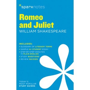 Romeo and Juliet Sparknotes Literature Guide - by  Sparknotes & William Shakespeare (Paperback) - 1 of 1