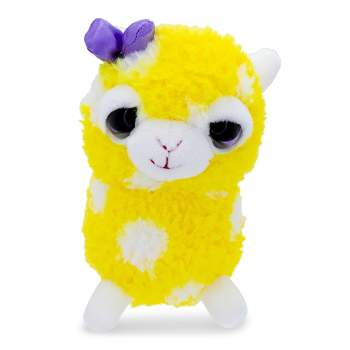 Kellytoy Cute and Cuddly 12 Inch Alpaca Plush | Yellow