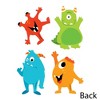 Big Dot of Happiness Monster Bash - Decorations DIY Little Monster Birthday Party or Baby Shower Essentials - Set of 20 - 3 of 4