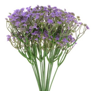 Unique Bargains Artificial Baby's Breath Plastic Real Touch Handmade Simulation 11.4" - 1 of 4