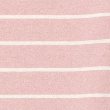 soft mauve and ivory stripe