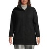 Lands' End Women's Boucle Fleece Coat - 3 of 4