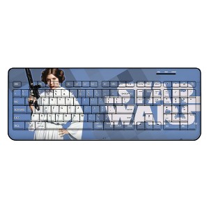 Keyscaper Star Wars Princess Leia Organa Color Block Wireless USB Keyboard - 1 of 4
