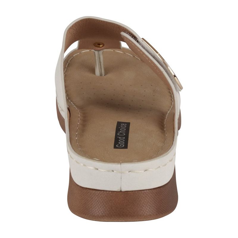 GC Shoes Sam Hardware Comfort Slide Flat Sandals, 4 of 6
