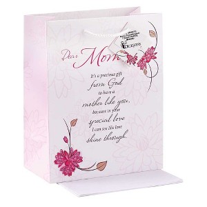 Dicksons Dear Mom Shine Through Rose Pink Medium Tissue Paper and Gift Bags with Handles 3 Pack - 1 of 1