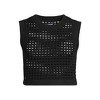 Lands' End Women's Cotton Viscose Open Knit Sleeveless Scoop Neck Top Cover Up - 3 of 4