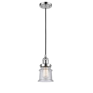 Canton - 1 Light Cord Hung Mini Pendant In Industrial Style-10 Inches Tall and 5.25 Inches Wide - 1 of 1